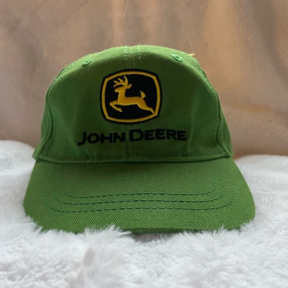 John Deere Other - 𝅺Toddler size 2T-3T infant John Deere baseball cap with an elastic back